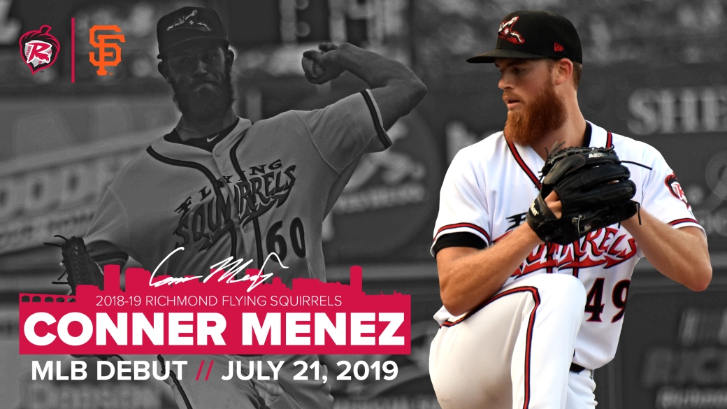MLB Debut - Conner Menez